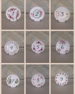 vintage table number hire auckland