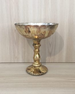 gold compote vase hire auckland new zealand