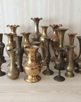 brass vintage vase hire auckland new zealand