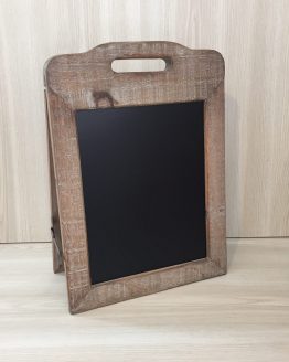 DOUBLE SIDED CHALKBOARD SMALL NATURAL