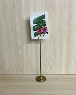gold spindle table number hire auckland new zealand