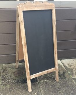 wooden chalkboard hire nz