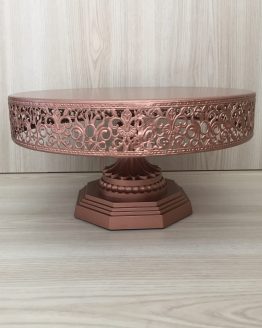 rose gold cake stand hire nz