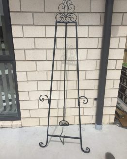 wrought iron easel hire nz