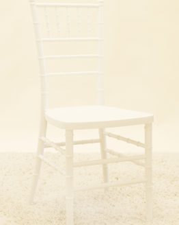white tiffany chair hire nz