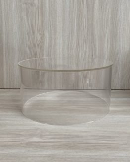 clear round cake stand hire nz