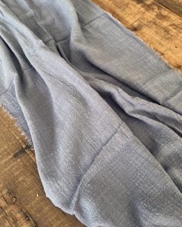 stormy blue cheesecloth gauze table runner hire nz