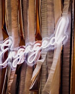 engaged neon sign hire auckland nz