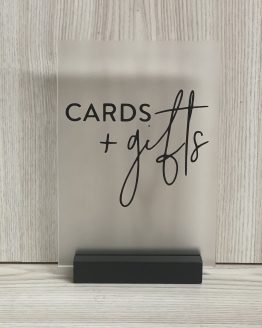 cards and gifts acrylic sign hire auckland nz